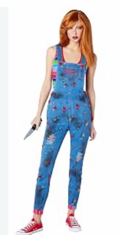 Deluxe chucky Halloween costume new size small