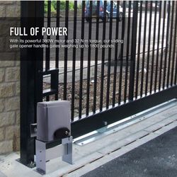 Gate Motor Comes With Remote 