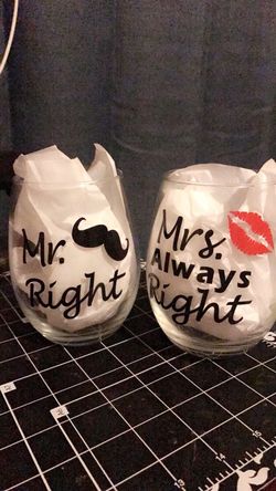 His and hers cups