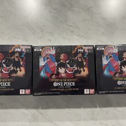One piece emperors in the new world OP09 English booster boxes SEALED (3 available)