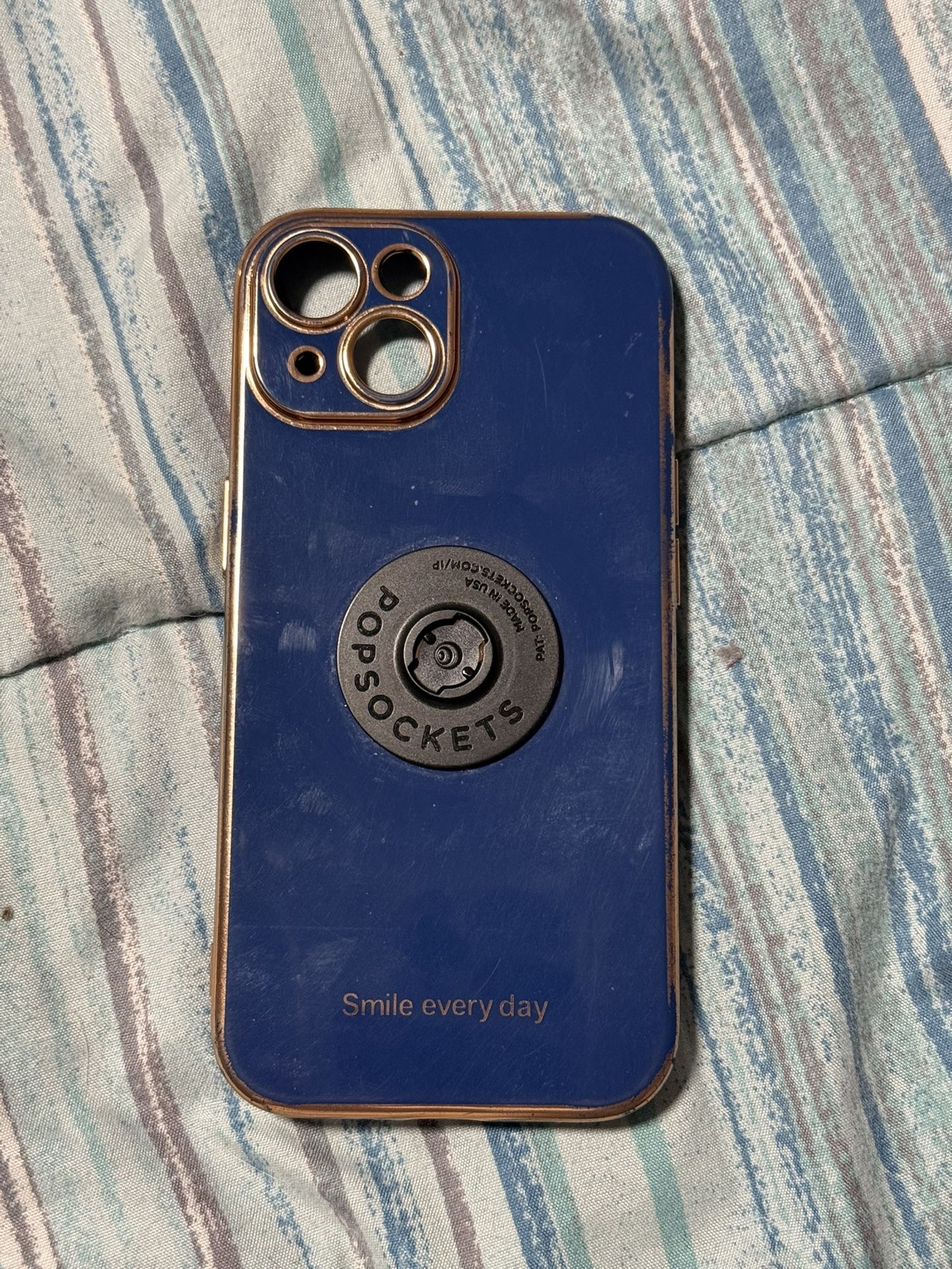 Dark Blue iPhone 15 Case