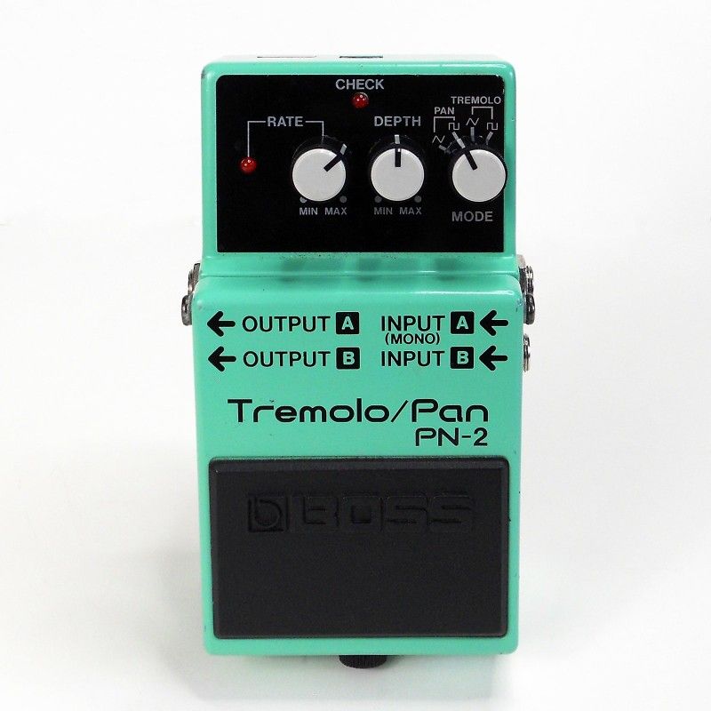 Boss PN-2 Tremolo/ Stereo Pan Pedal (No Label)