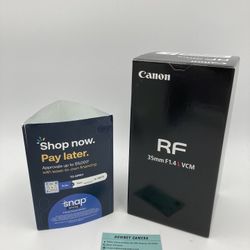 Canon RF 35mm F1.4 VCM L