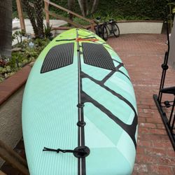 Inflatable Stand Up Paddle Board SUP with Deck Pad and Bungees