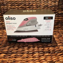 Oliso Mini Project Iron with Sole Mate