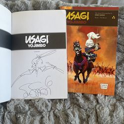 Signed Usagi Yojimbo Manga