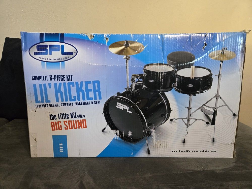 Sound Percussion Labs Lil' Kicker 3-Piece Junior Drum Set