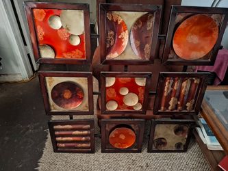 Metal wall hanging