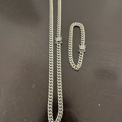 Cuban link set (8mm)