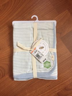 Burt's Bees Baby Boy Stroller Blanket