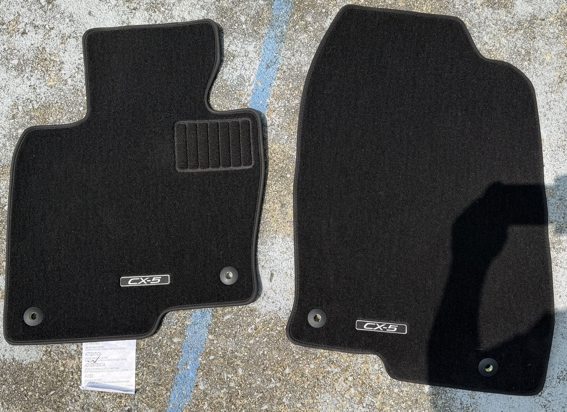 Front Car Mats; 2019 Mazda CX-5; NEW