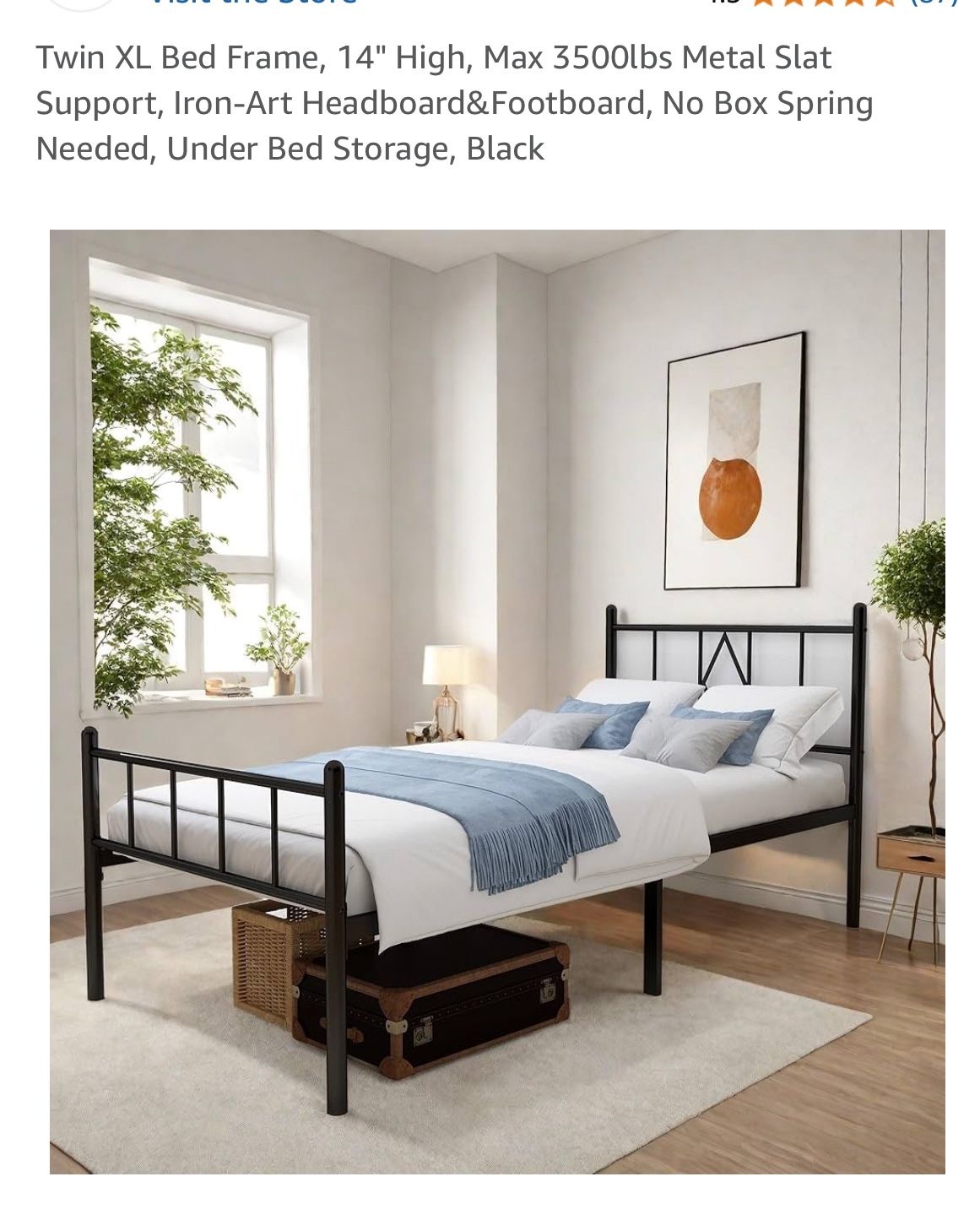 Twin Xl Bed Frame And Mattress With Quilt