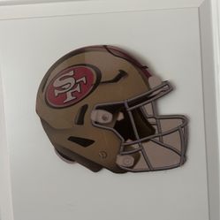 49ers Helmet