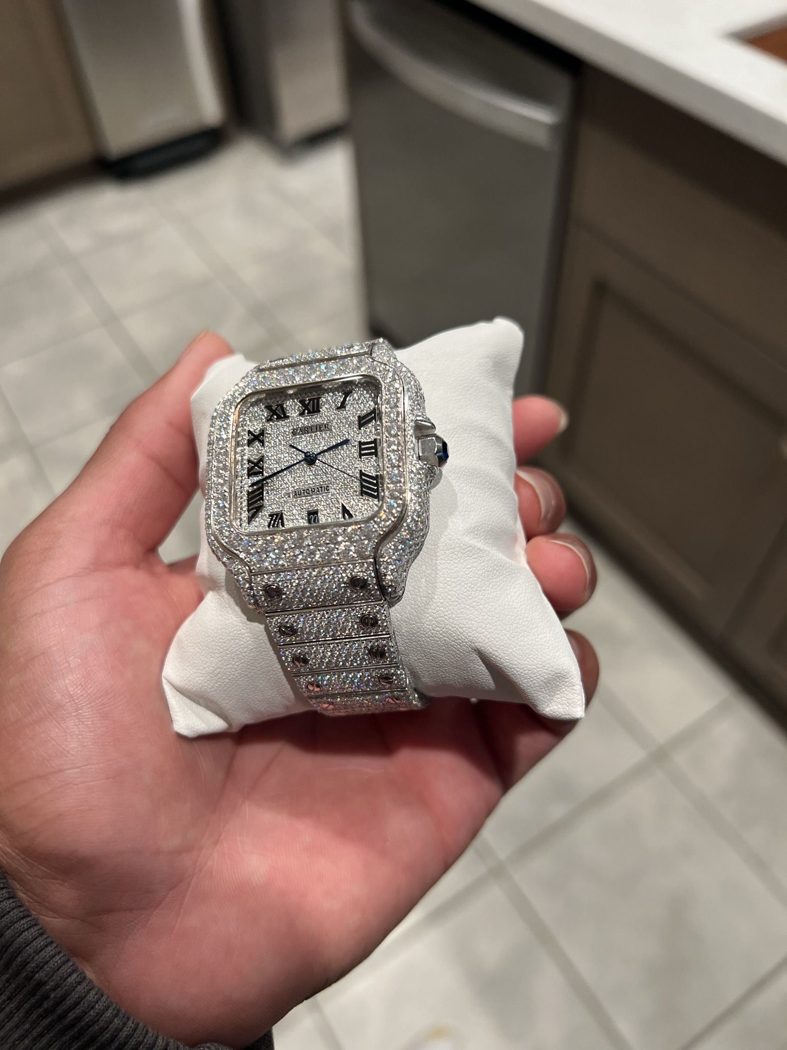 VVS Carti Santos Moissanite