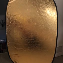 Large Reflector Silver And Gold