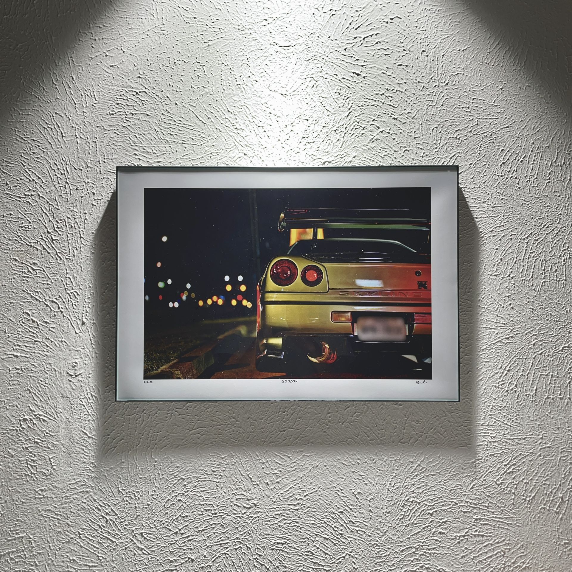 Nissan GTR Skyline R34 Fine Art Print