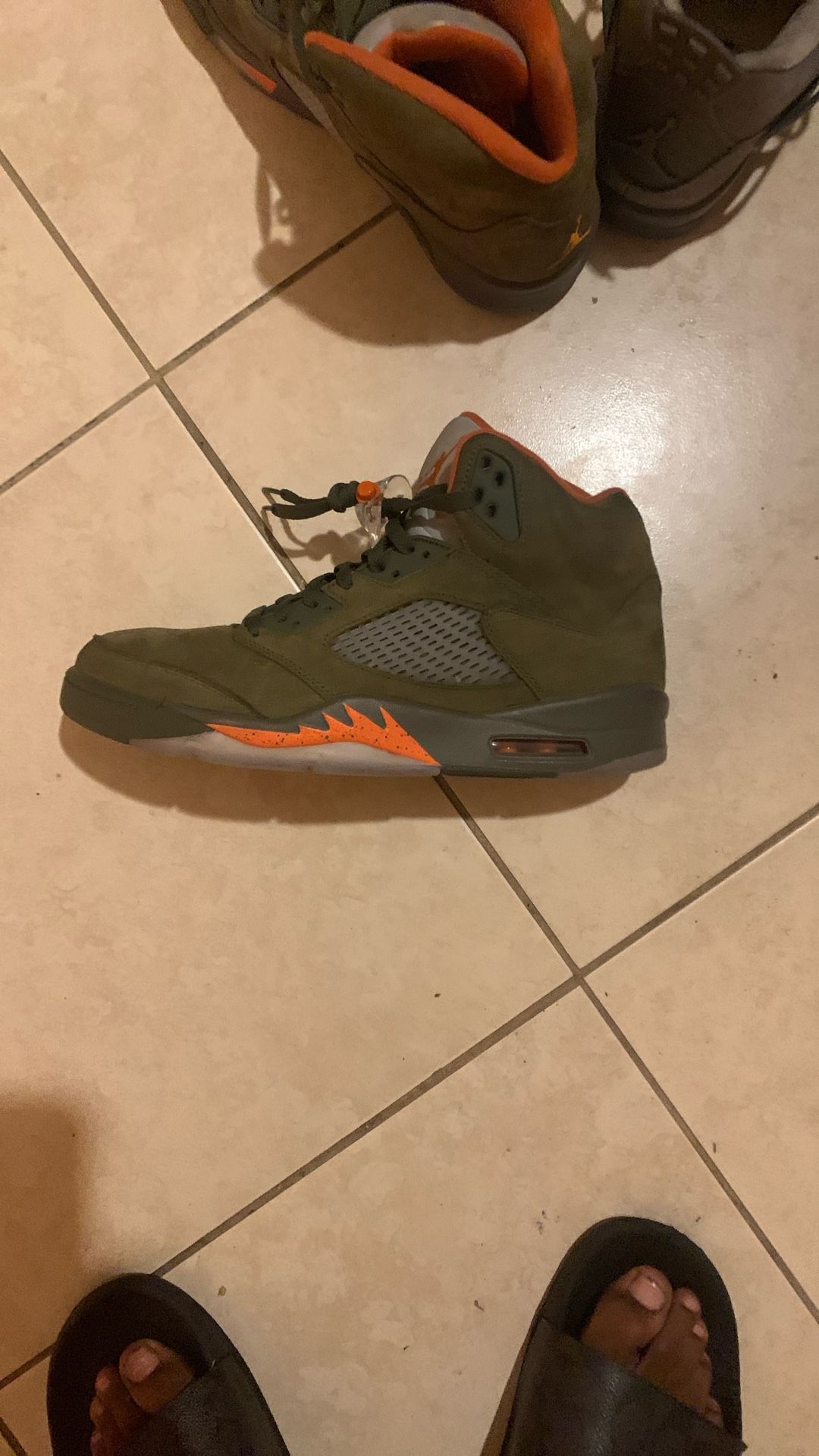 Jordan 5’s Olive Green