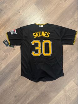 Paul Skenes Black Pirates Replica Jersey (Adult Large)