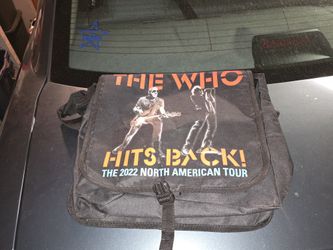 The WHO tour Bag Messenger Laptop ViP Music