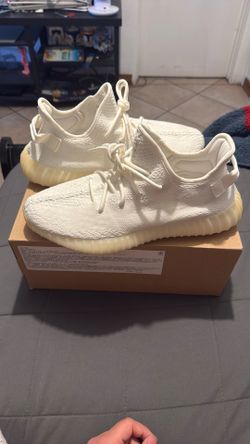 yeezy 350 v2 cream white size 12