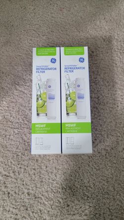 2 brand new GE MSWF Refrigerator Water Filter. (MUST SELL TODAY)