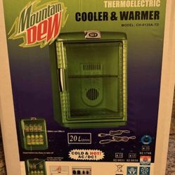 Mountain Dew Collector's Fridge Refrigerator 