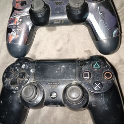 PlayStation 4 Controllers Both For 35.00