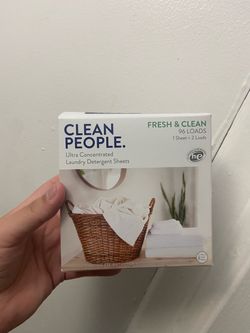 Clean people Laundry Sheets 96 count