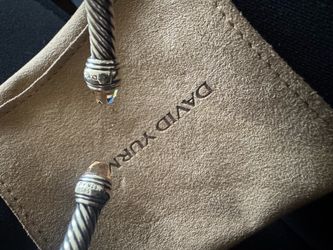 David Yurman Sterling Silver Cable Bracelet