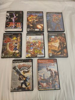 8 PlayStation 2 Games 