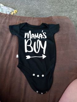 Mama's boy onsie