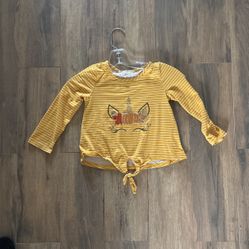 Unicorn Shirt Size 4T