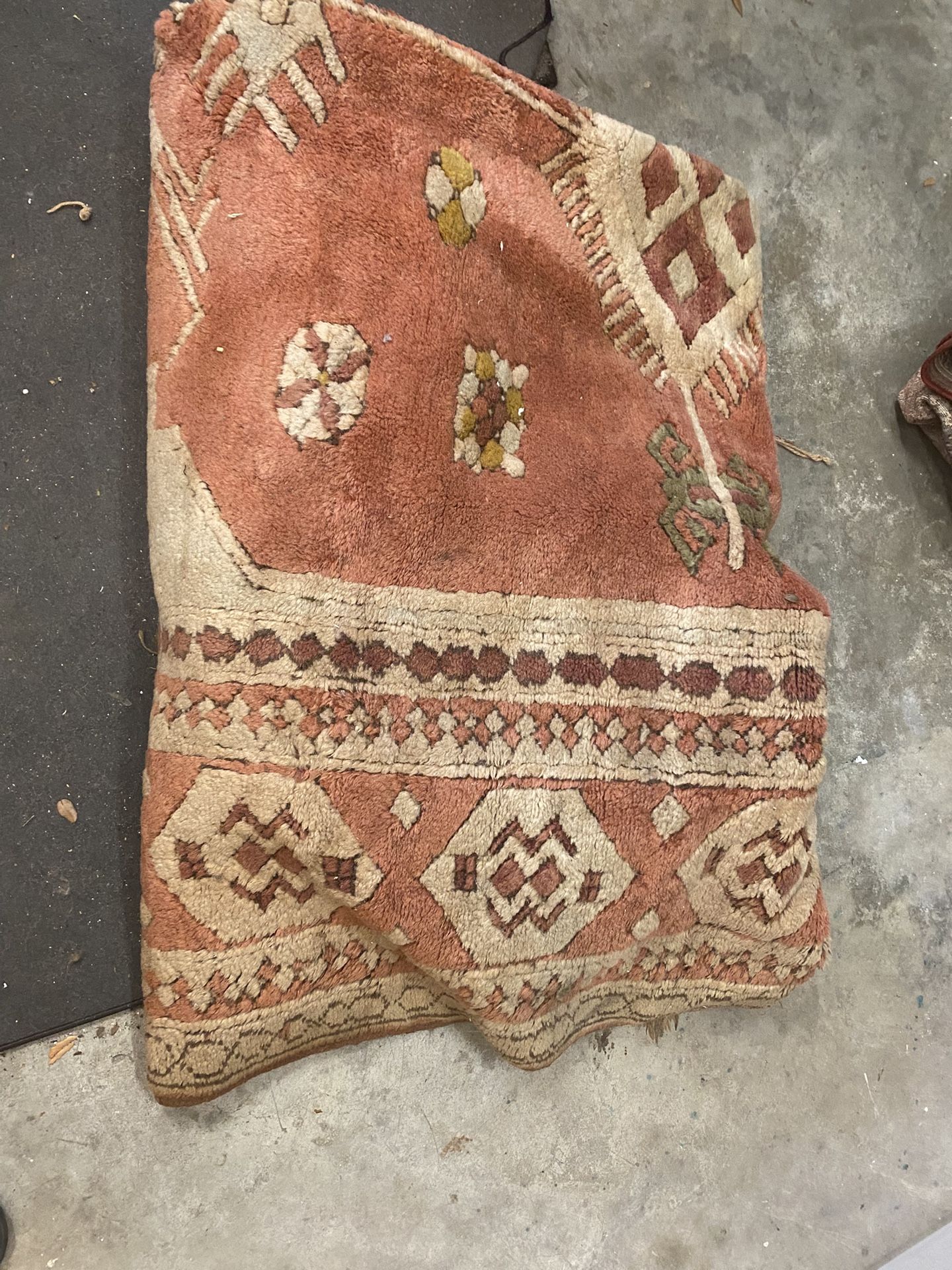 Berber Wool Rug 6 Feet X 18 Feet