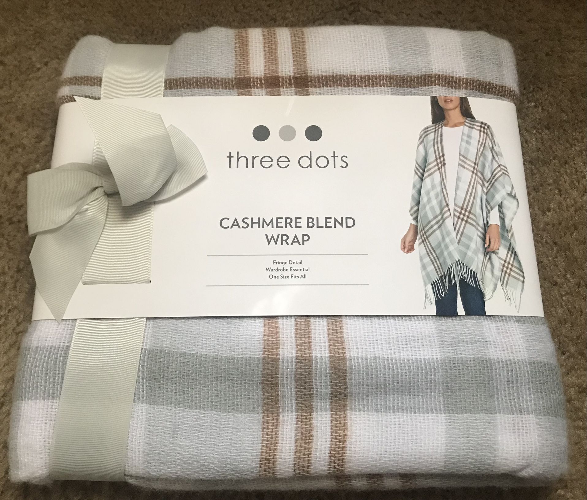 NEW! Cashmere Blend Wrap