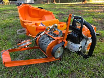 Stihl ms260 and Lewis chainsaw winch