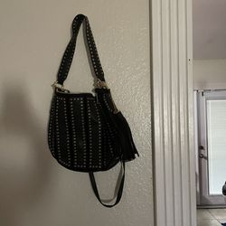 NEW BLACK  & GOLD MICHAEL KHORS PURSE