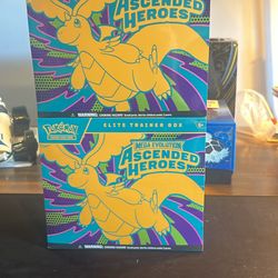 2 Ascended Heroes ETBs (sealed)