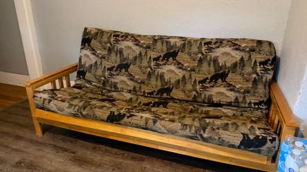 Wooden Futon (Wilderness Mattress)
