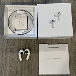 Apple AirPods Pro 2nd Gen Left and Right Only w/ Case/Charging Cable/Ear Tips 