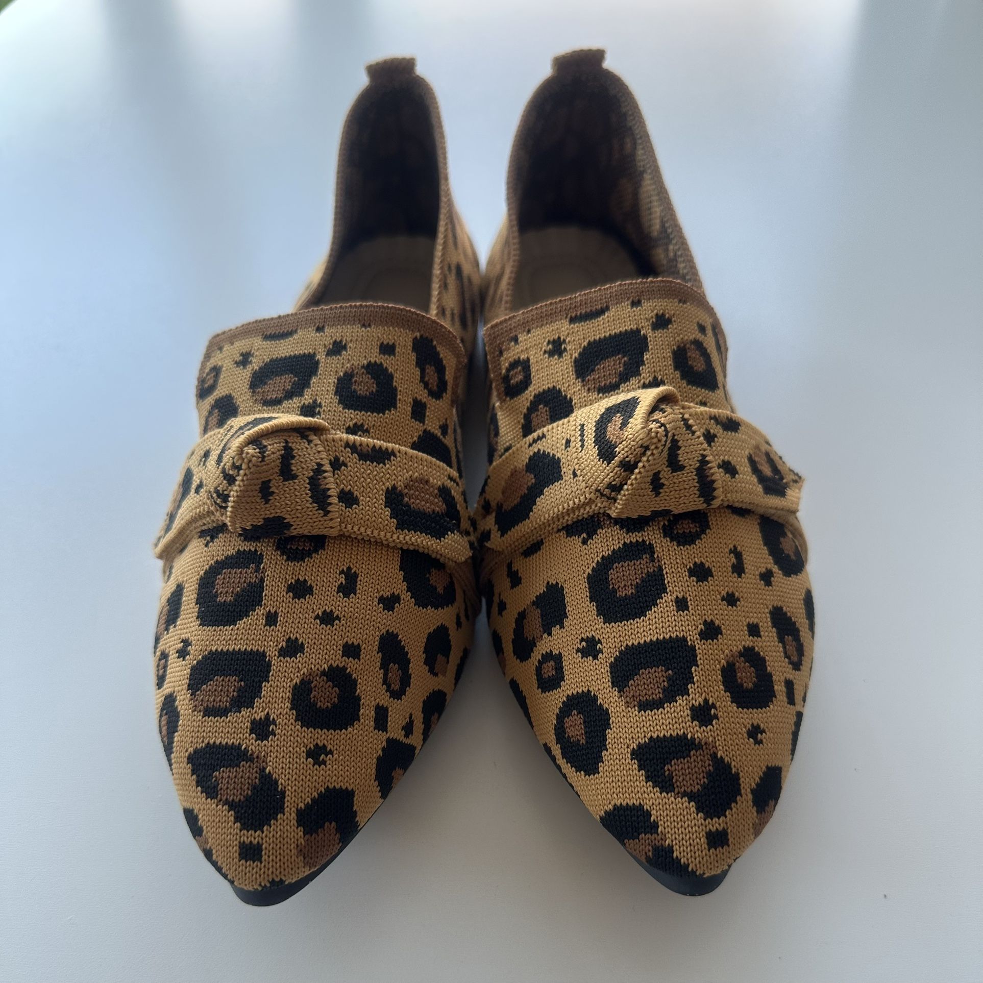 Leopard Print Moccasins