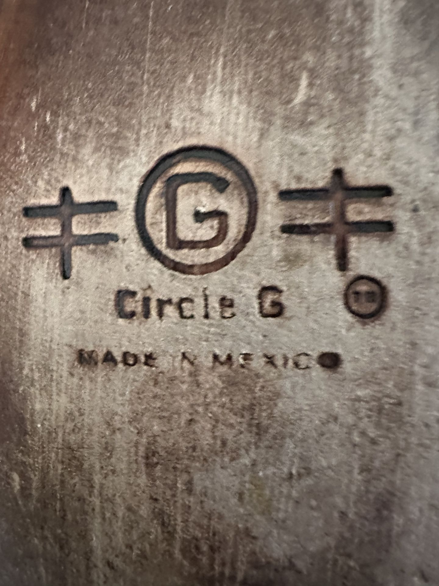 Circle G boots made in Mexico