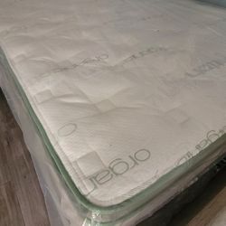 14in King Organic Hybrid Gel Pillowtop Matres.colchon 