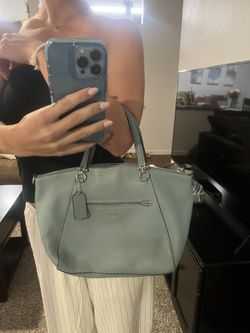 Baby Blue Coach Purse