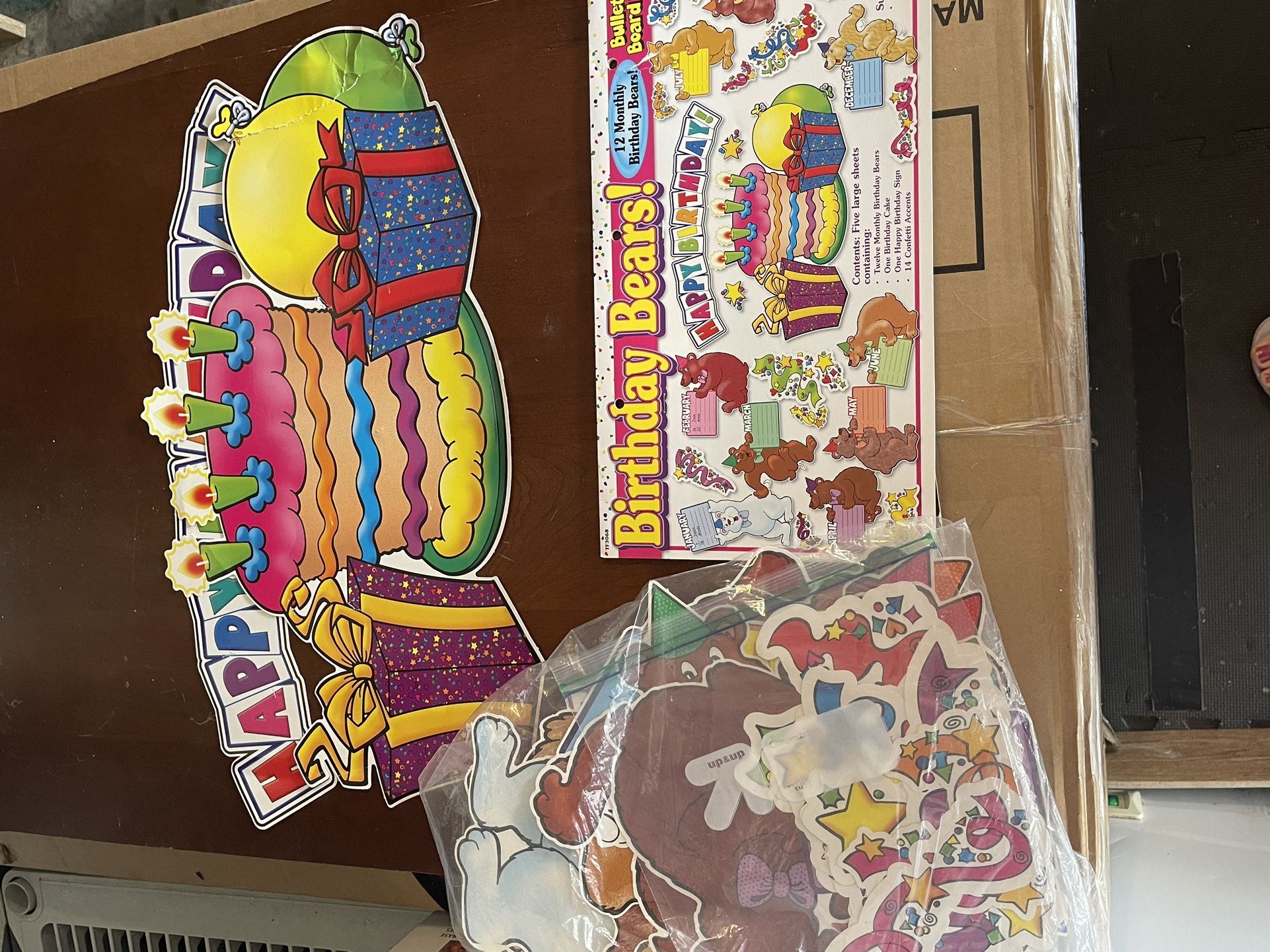 Birthday Bulletin board Set