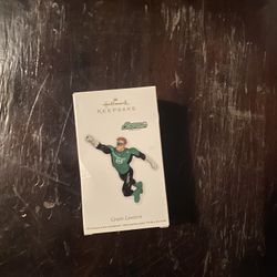 Hallmark Keepsake Green Lantern Christmas ornament