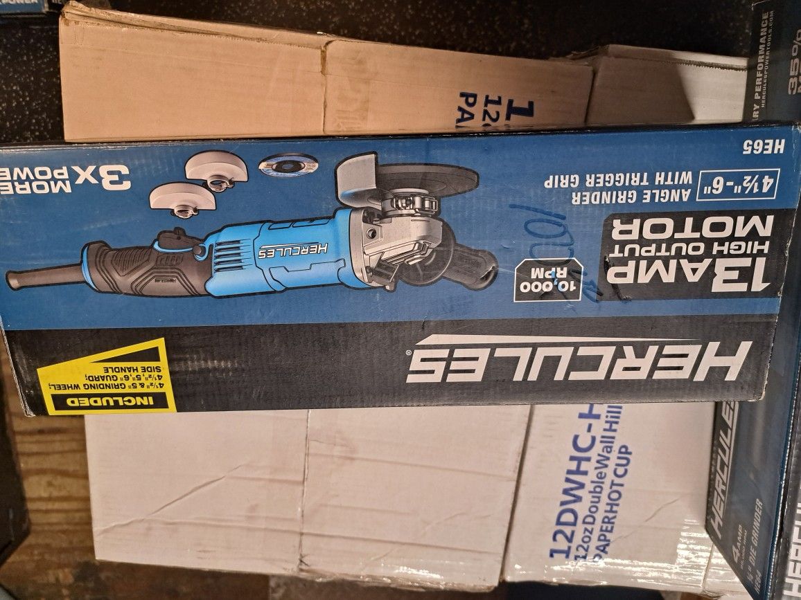 Hercules 4 1/2 -6 Angle Grinder