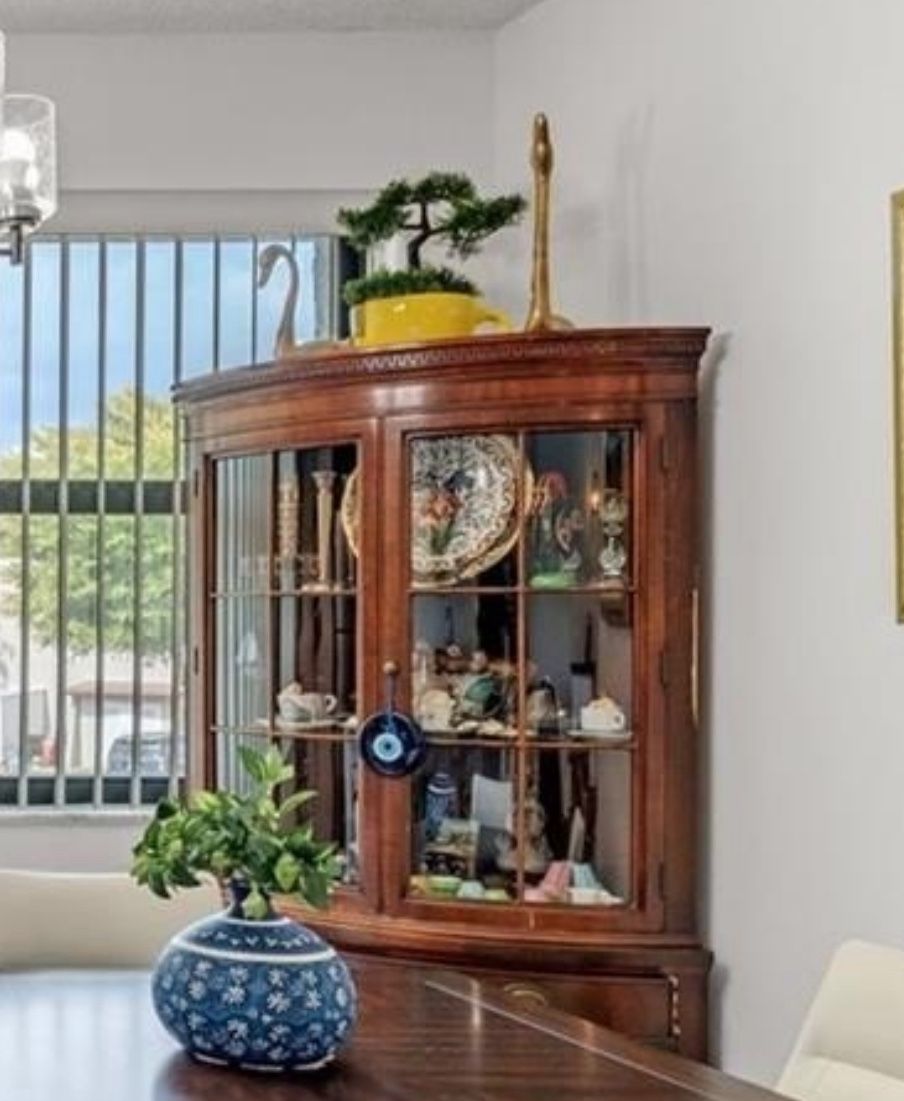 Corner China Cabinet