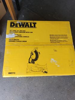 DEWALT
15 Amp Corded 10 in. Compound Single Bevel Miter Saw