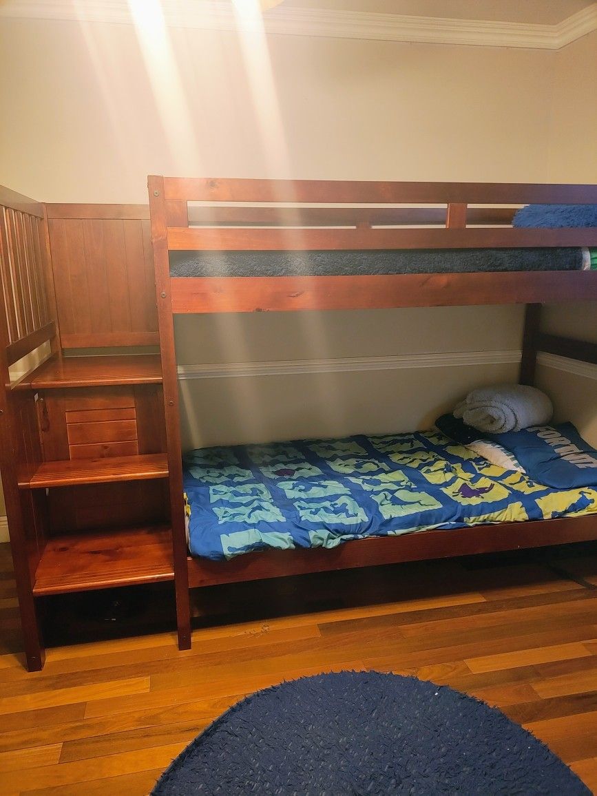 Wooden Bunk Bed