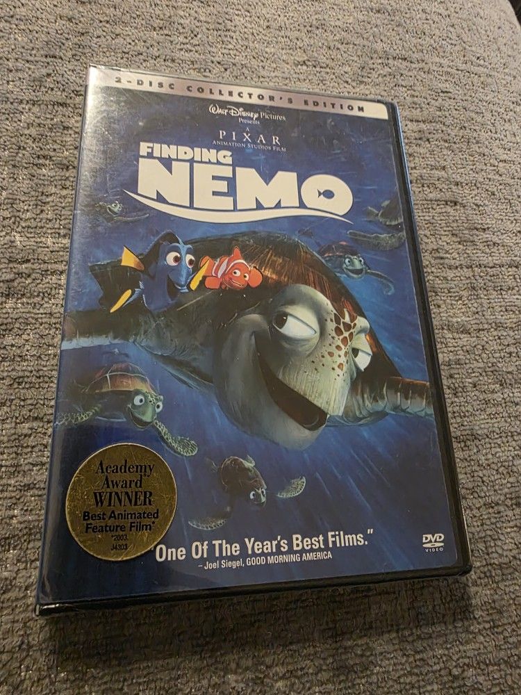 2-disc Collector's Edition DVD Pixar animated film, Finding Nemo *NEW*